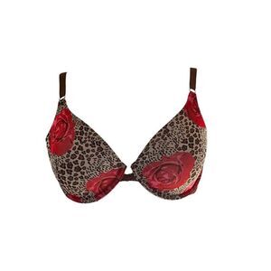 y2k floral t-shirt bra